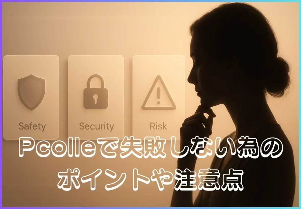 Pcolleで失敗しない為の注意点やポイント
