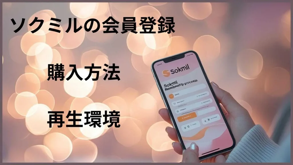 ソクミル会員登録