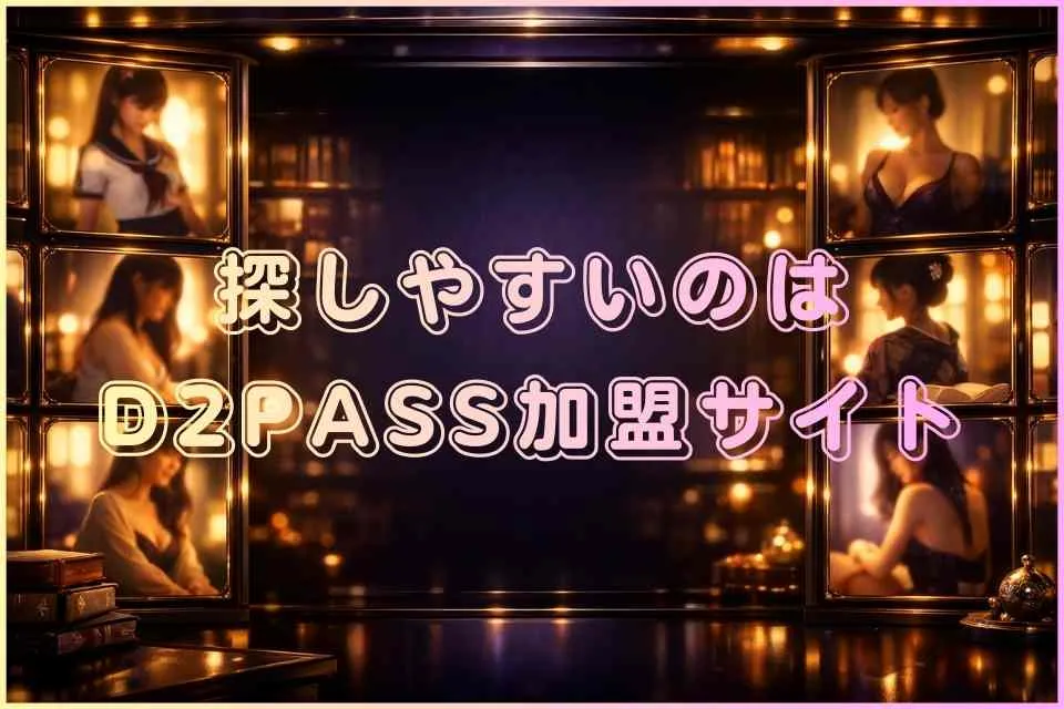 無修正アダルト動画を探すならD2PASS