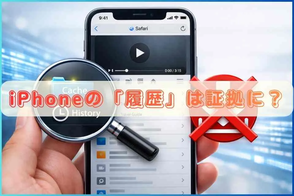 iPhoneの履歴は証拠になる？