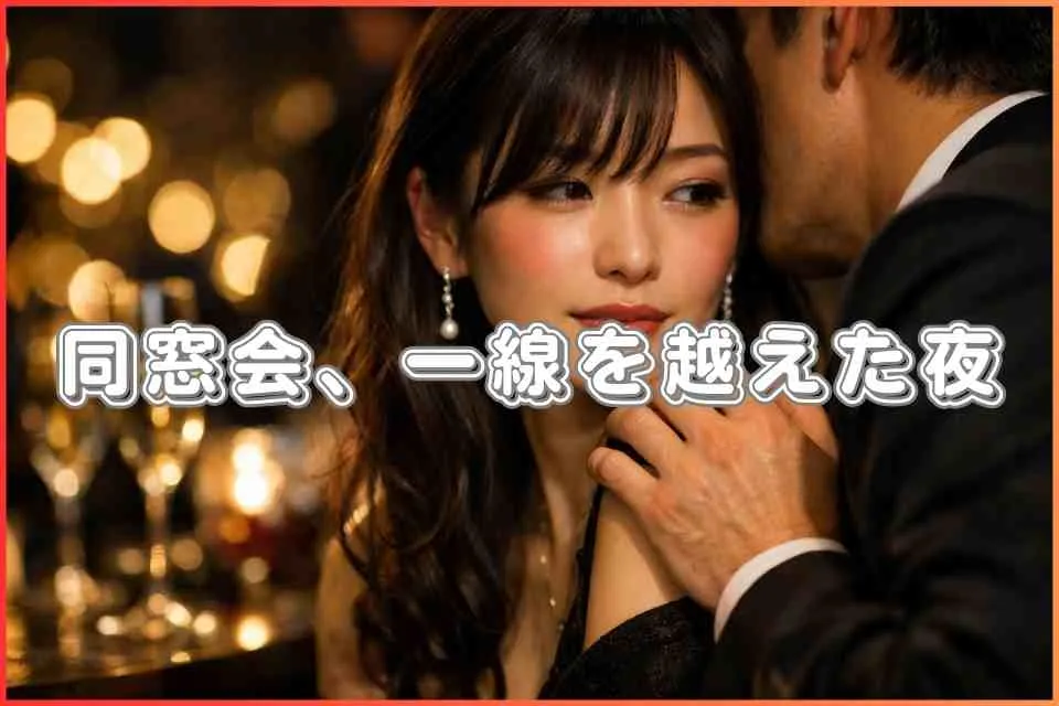 同窓会で一線を越えた夜