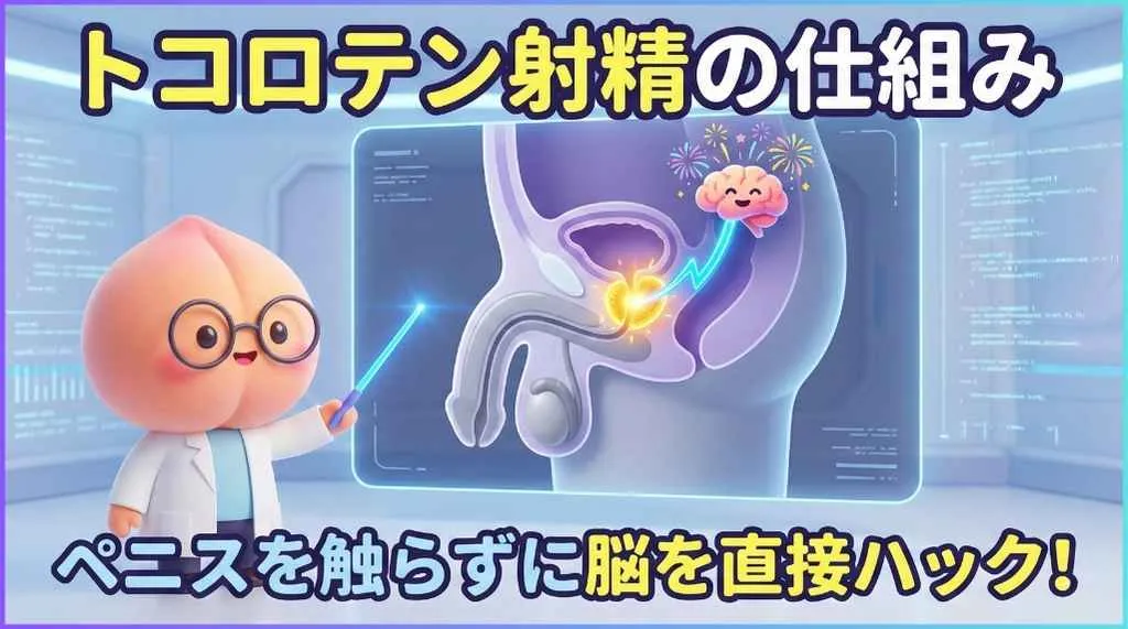 トコロテン射精の仕組み