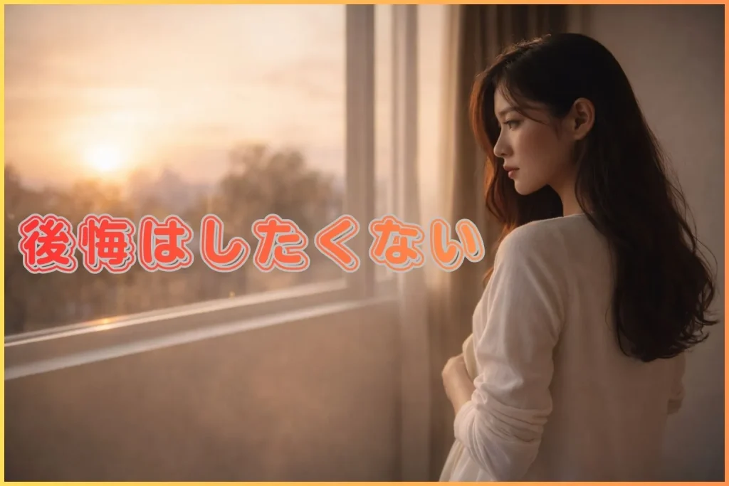 アナルプレイをすることで将来に後悔したくない