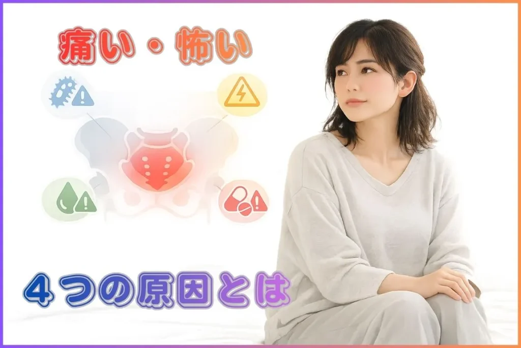 アナルオナニーで痛い・怖いと感じる原因とは