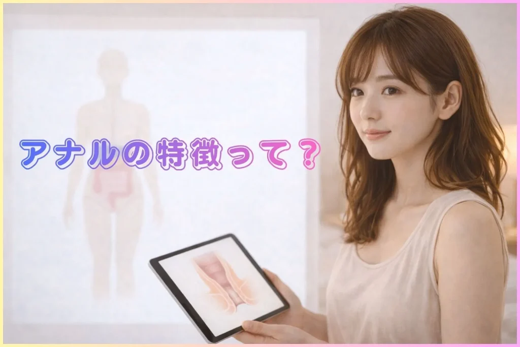 プレイ前にアナルの特徴を知っておく