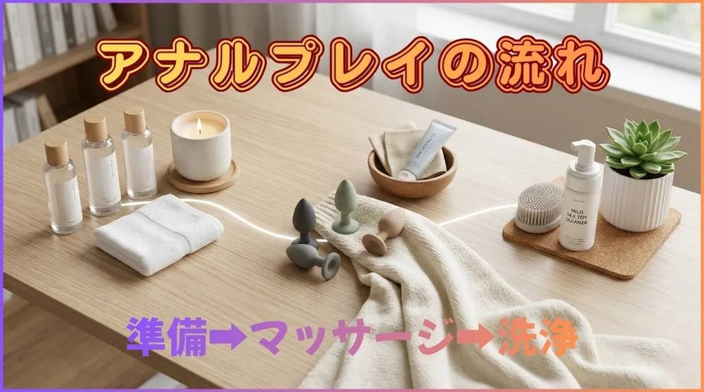 アナルプレイの流れ