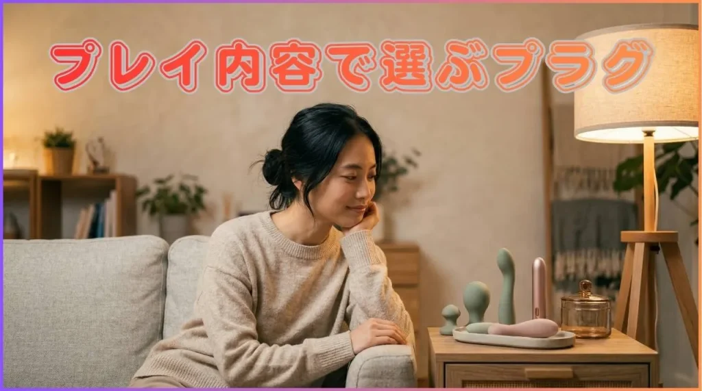 プレイ内容で選ぶアナルプラグ