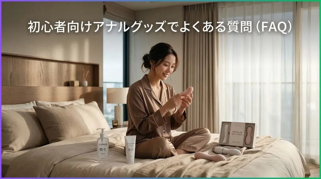 アナルグッズのFAQ