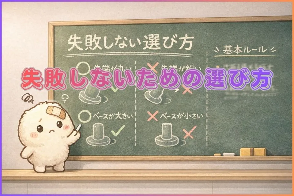 失敗しないアナルプラグの選び方