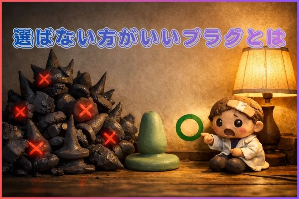 選んではいけないアナルプラグ